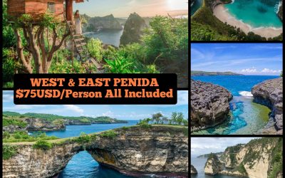 west & east nusa penida